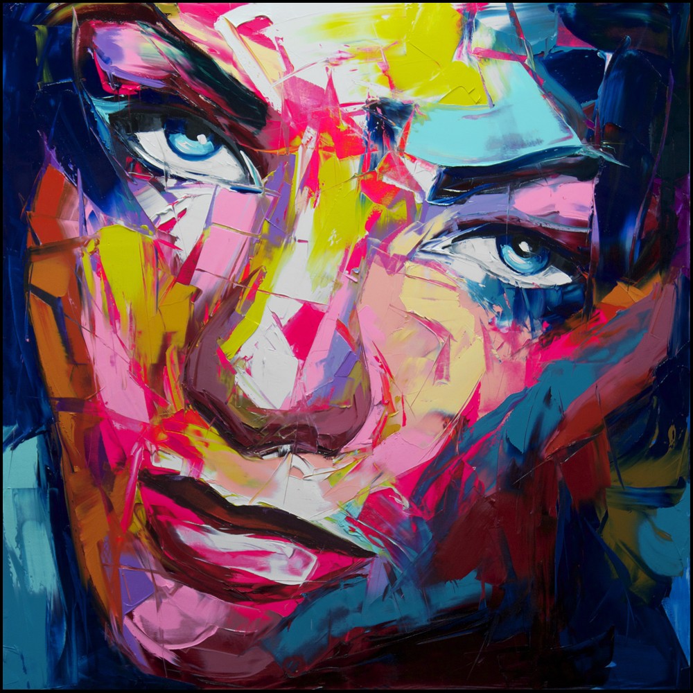 Francoise Nielly Portrait Palette Painting Expression Face130